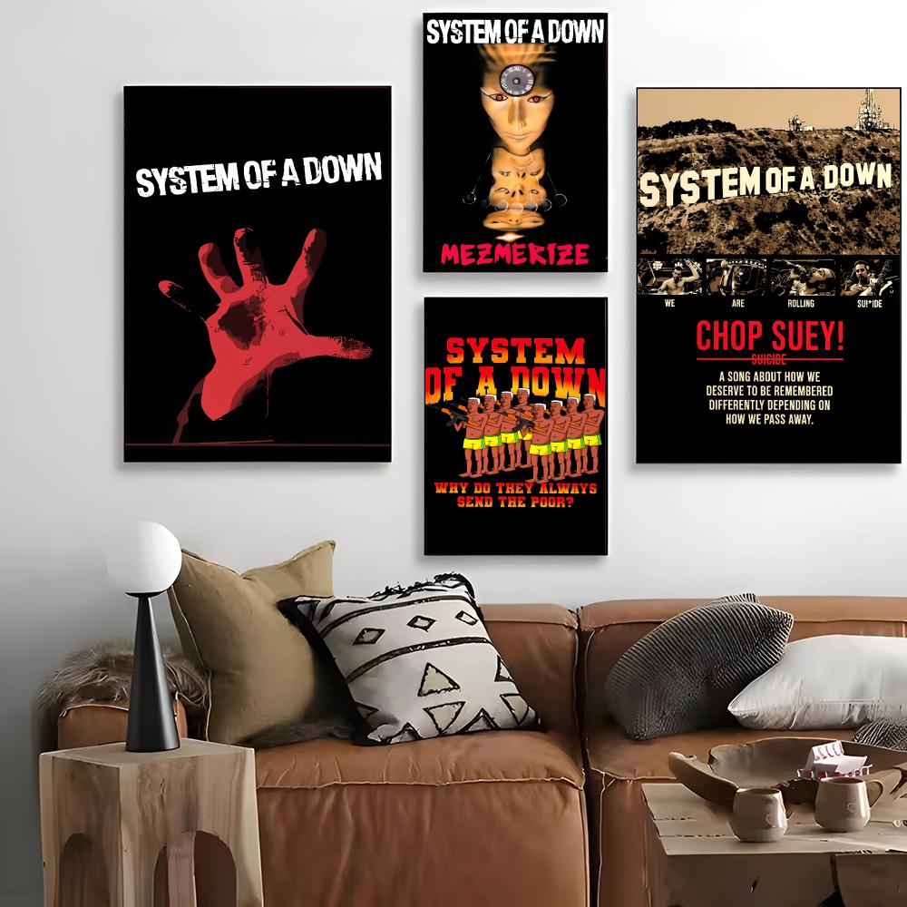 Home Cinema Wallpaper - Heavy Metal Band System Of A