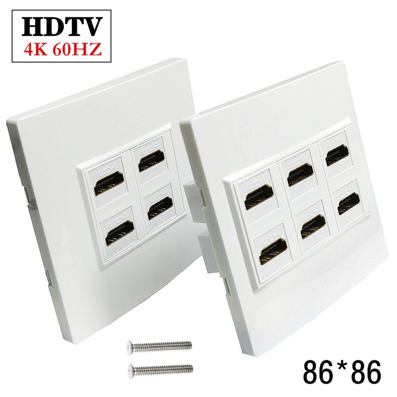 Home Cinema Wall Panels - Type 86 4K 3840* 2160@60HZ 4-Port