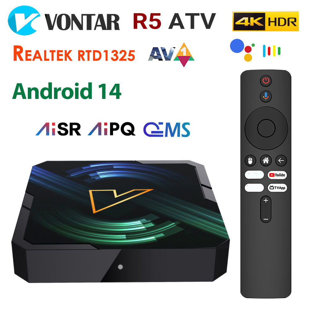 Home Cinema Youtube - VONTAR R5 ATV TV Box Android14