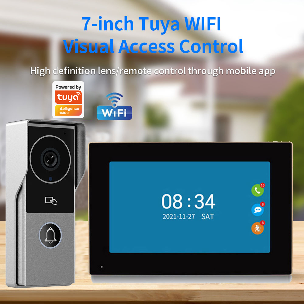 Home Cinema Wall Panels - Wifi Video Doorbell System 1080P Visual