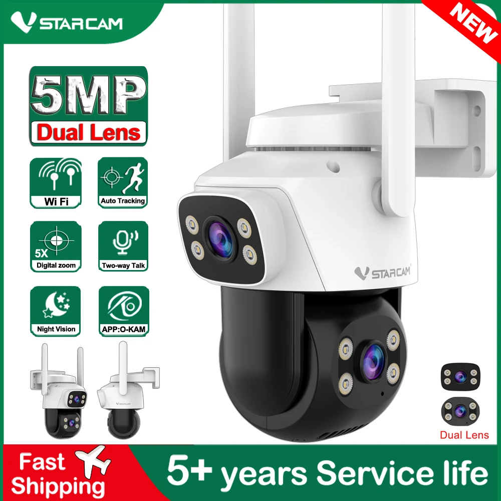 Vstarcam 5.0MP HD Dual Lens Wi - đánh giá và giá Home Cinema Outdoor