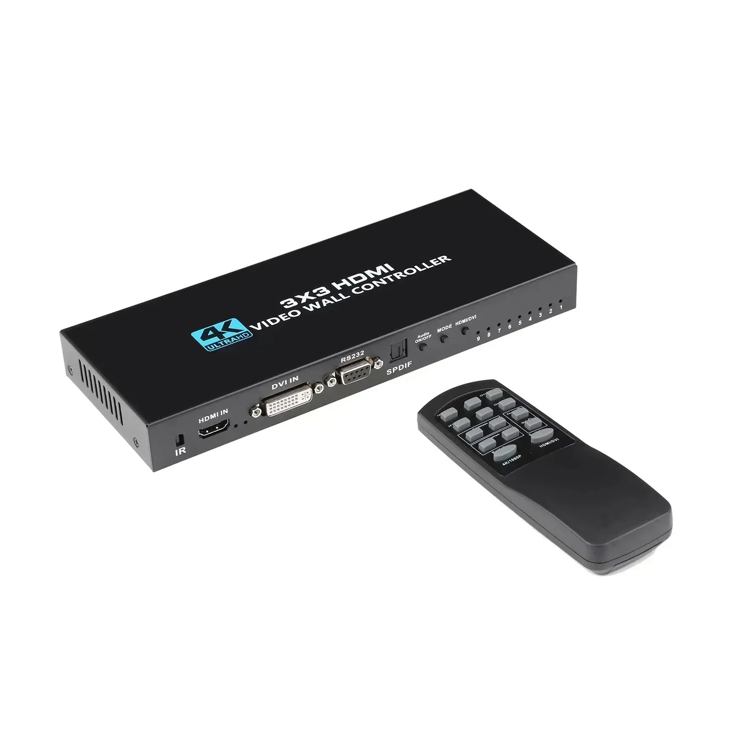4K 3x3 Video Wall Controller 1 - đánh giá và giá Home Cinema Wall Panels