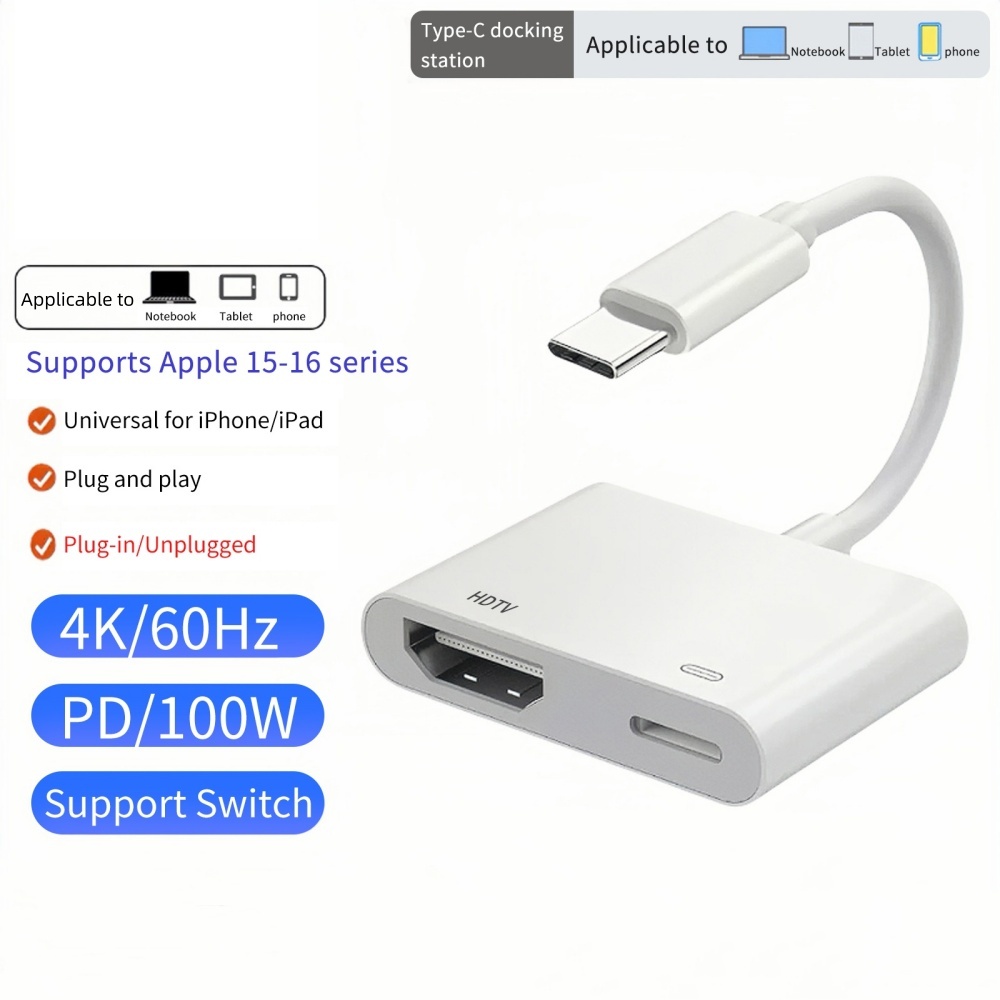 USB C to HDMI Adapter For iPho - đánh giá và giá Hdmi Arc Cable