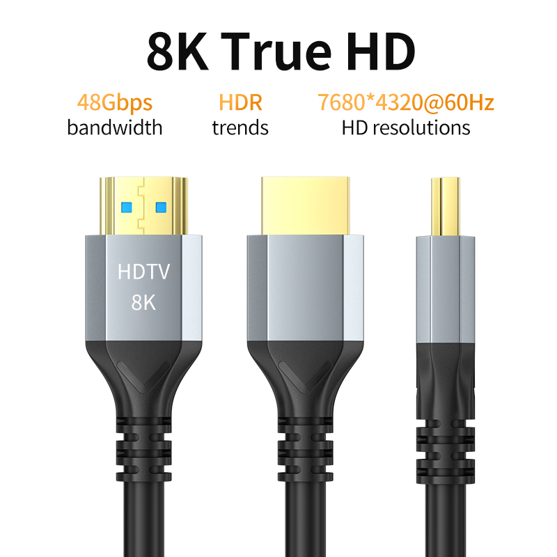8K HDMI 2.1 Cable 4K@120Hz 8K@ - đánh giá và giá Hdmi Arc Cable