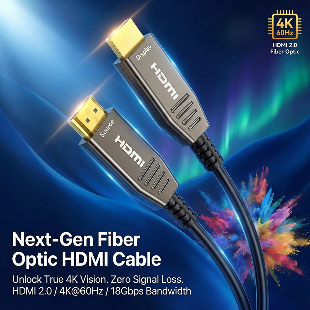 HDMI 2.0 Optical Cable AOC HDM - đánh giá và giá Hdmi Arc Cable