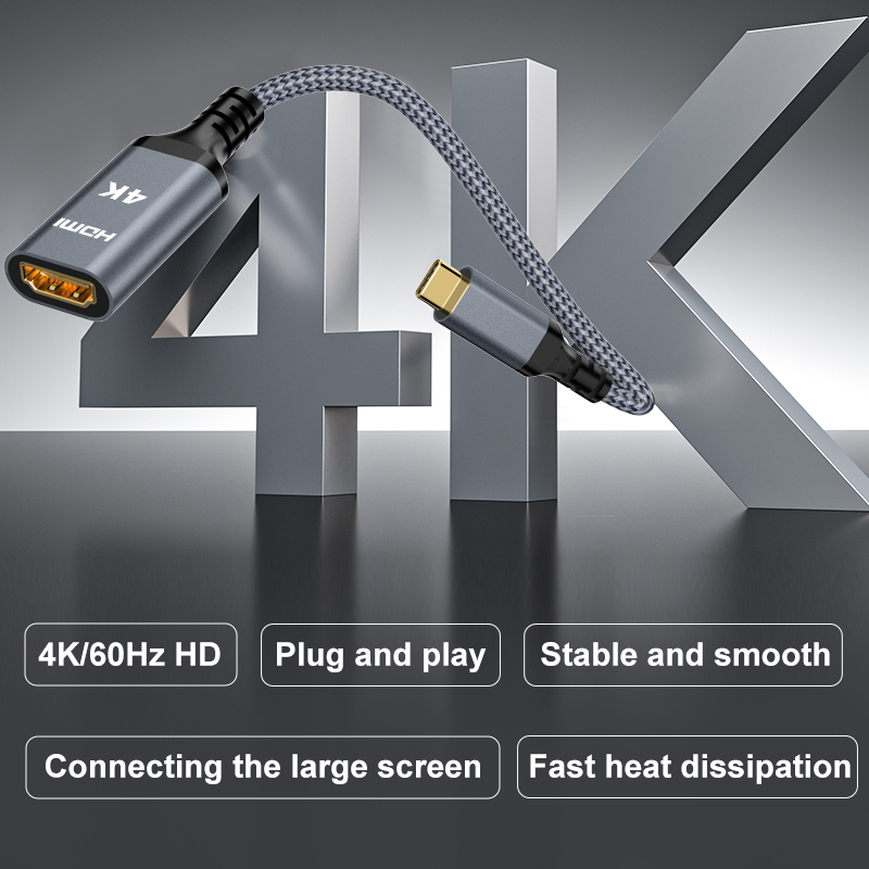 USB C to HDMI Adapter 4K@60Hz  - đánh giá và giá Hdmi Arc Cable
