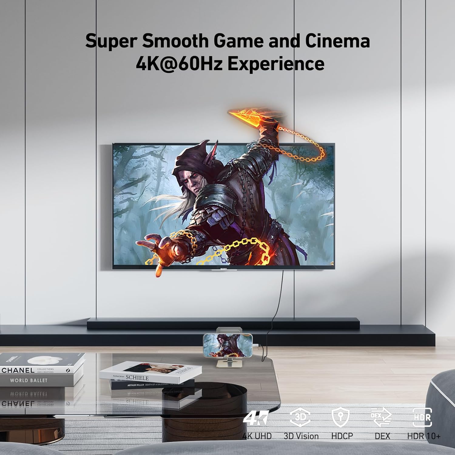 USB C to HDMI Adapter 4K@60Hz  - đánh giá và giá Hdmi Arc Cable