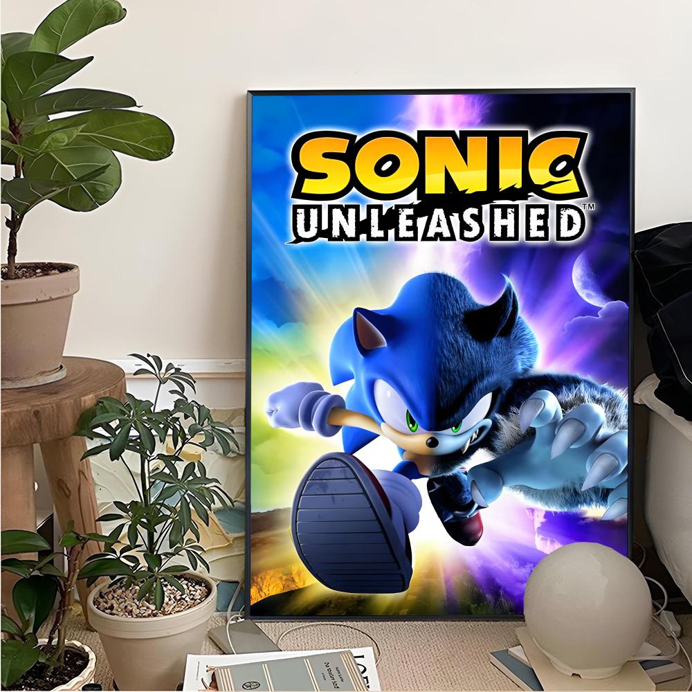 A-Anime Sonic HedgehogES Paint - đánh giá và giá Home Cinema Wallpaper