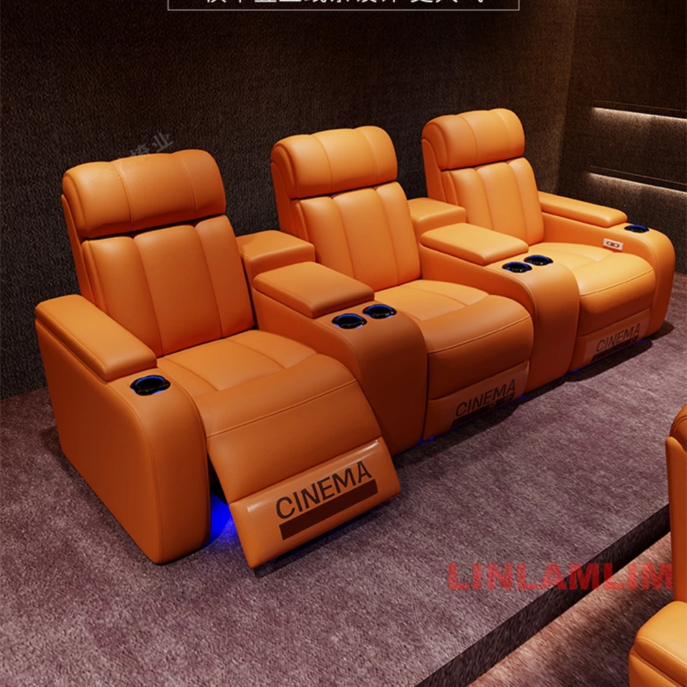Linlimlam Luxury Genuine Leath - đánh giá và giá Home Cinema Recliner Chairs