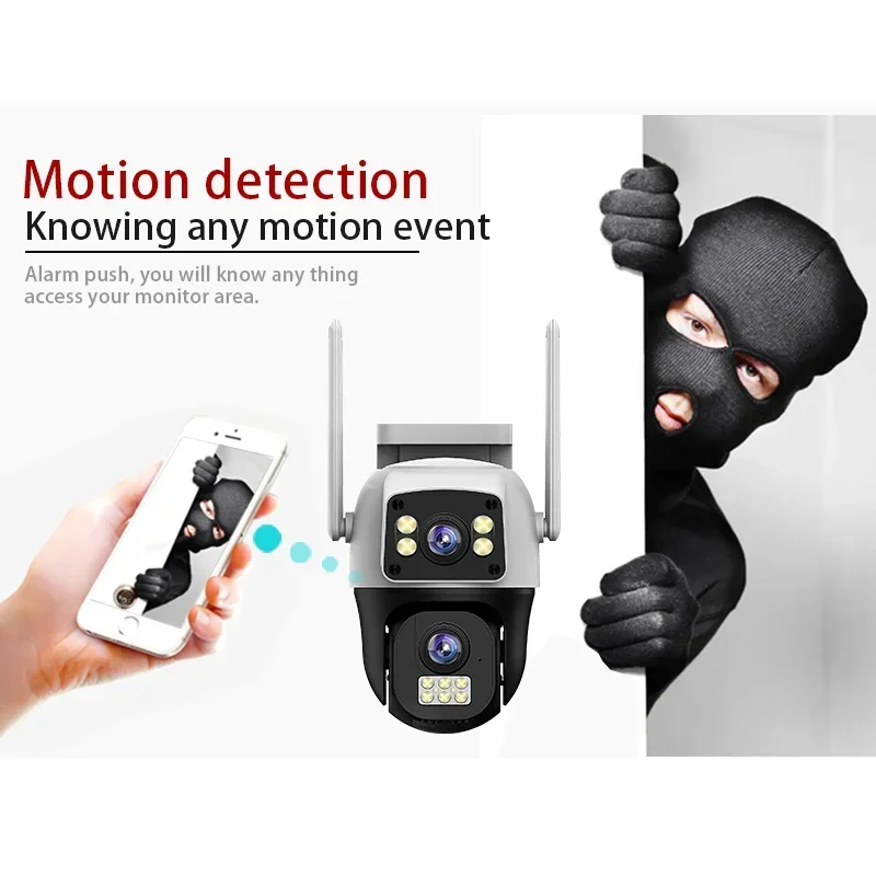 8MP 4K WIFI IP Camera PTZ Outd - đánh giá và giá Home Cinema Outdoor