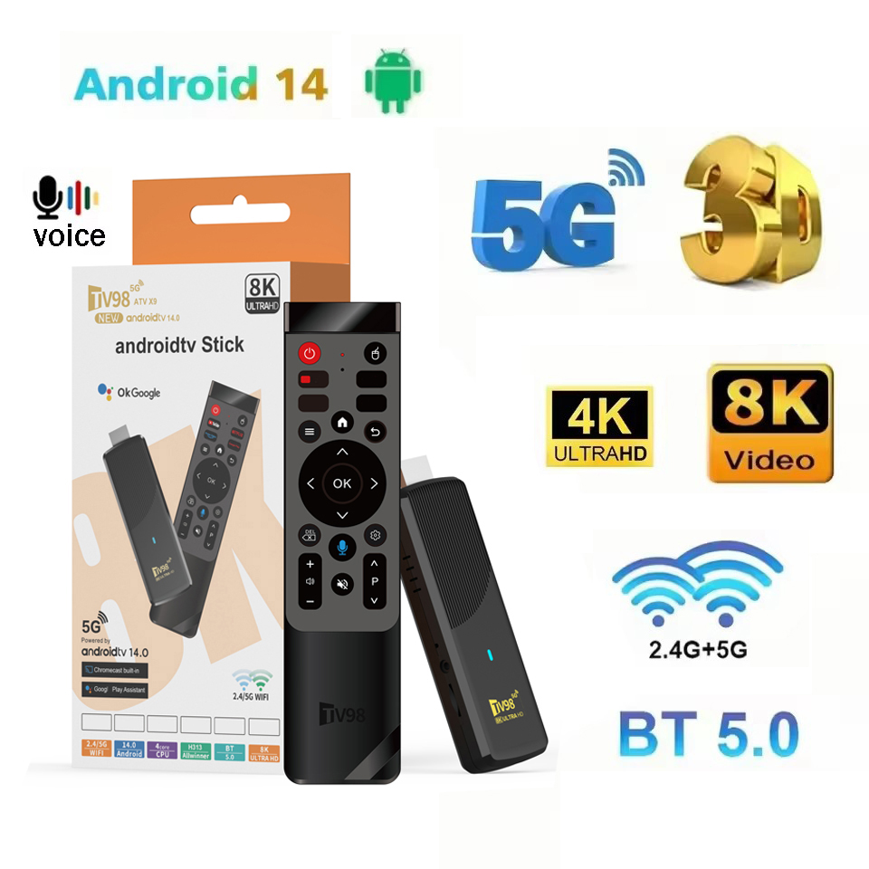 TV98 ATV X9 Smart TV Stick And - đánh giá và giá 4K Media Player