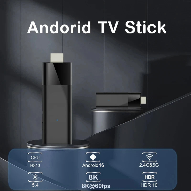 Android 16 TV Stick 4K Allwinn - đánh giá và giá 4K Media Player