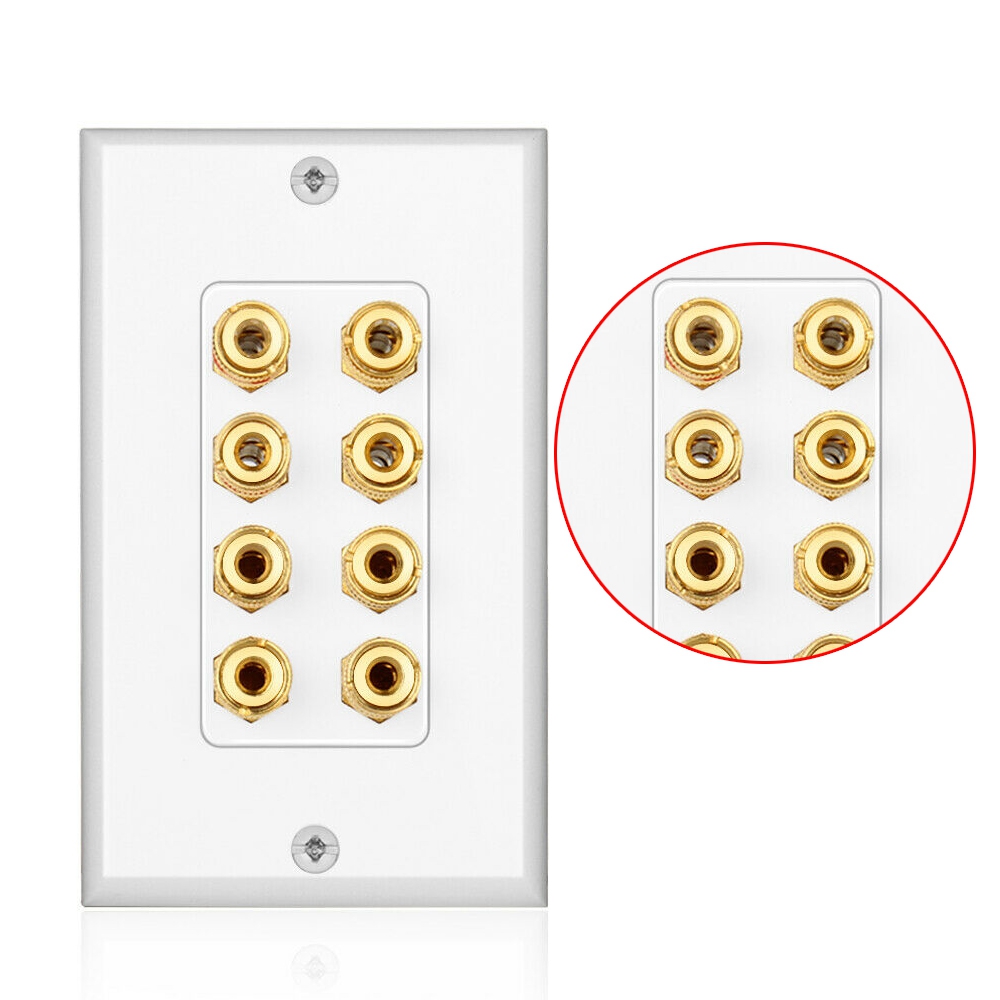 A68Z 8 Posts Speaker Wall Plat - đánh giá và giá Home Cinema Wall Panels