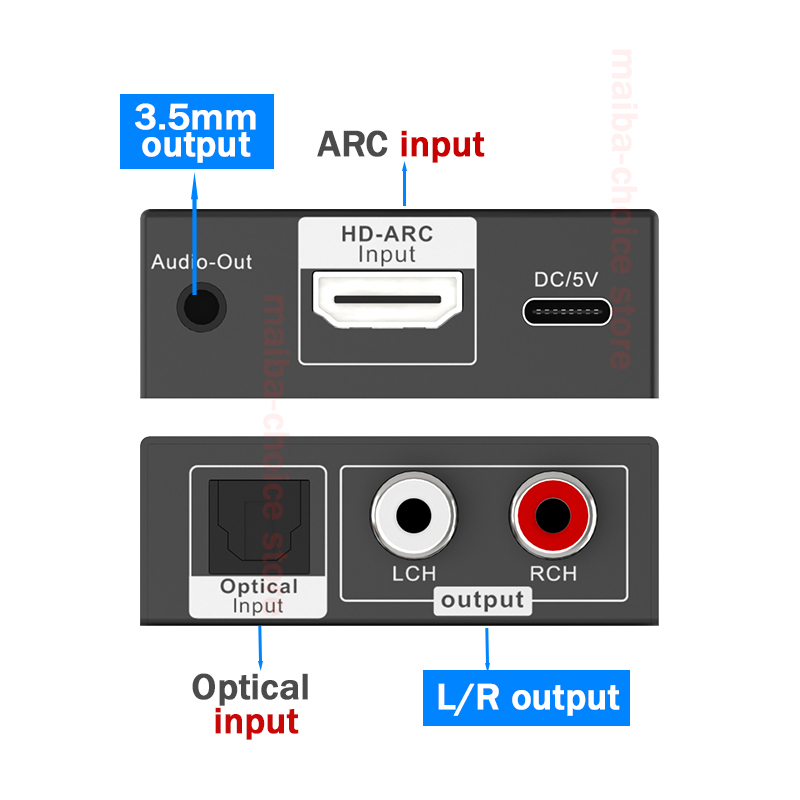 192KHz ARC Audio Extractor DAC - đánh giá và giá Hdmi Arc Cable