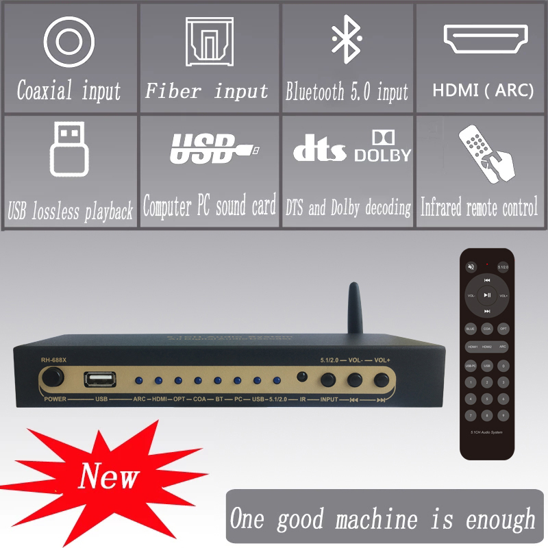 DTS AC3 Digital Audio 5.1 Deco - đánh giá và giá Hdmi Arc Cable