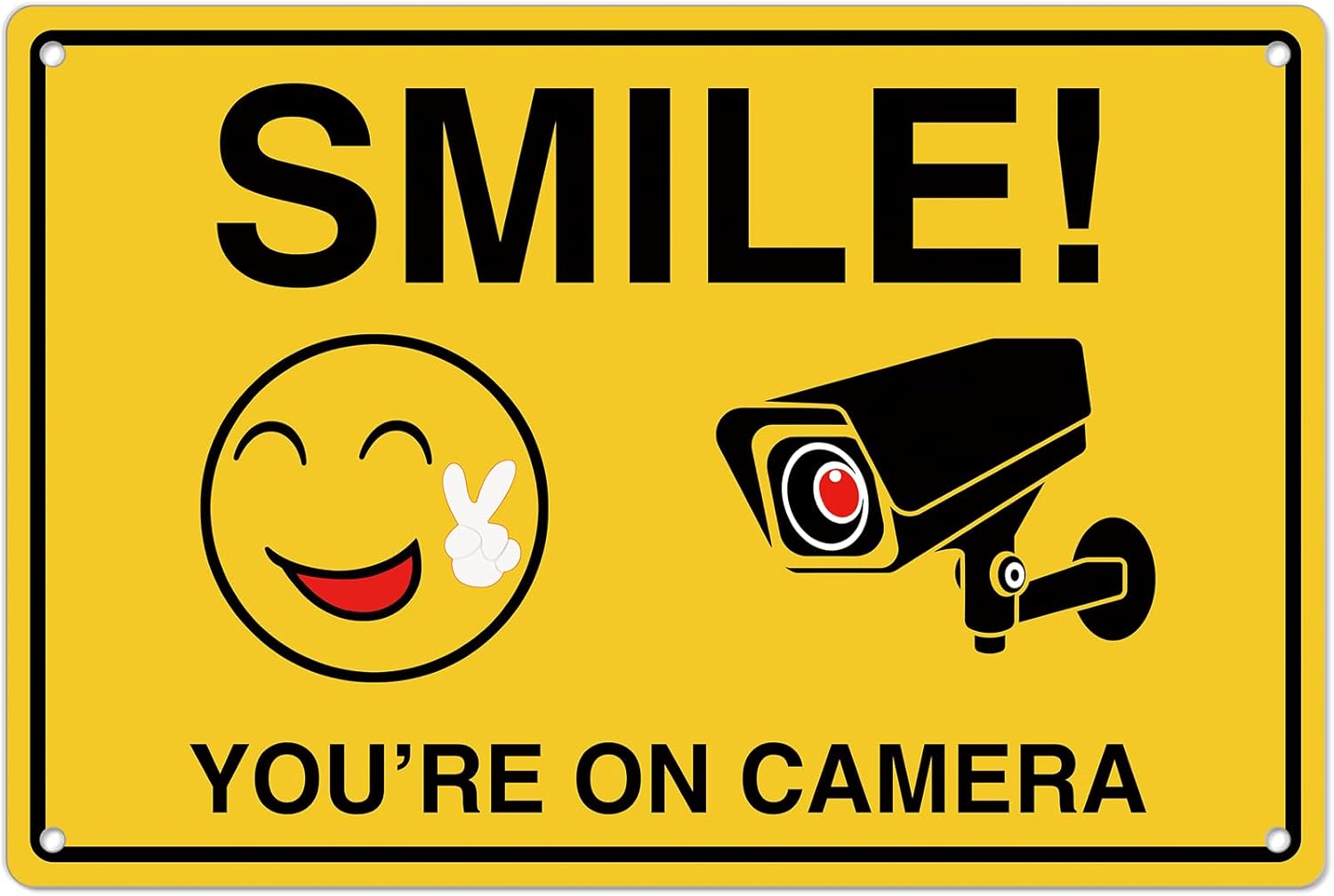 Smile Youre On Camera Signs ;  - đánh giá và giá Home Cinema Outdoor