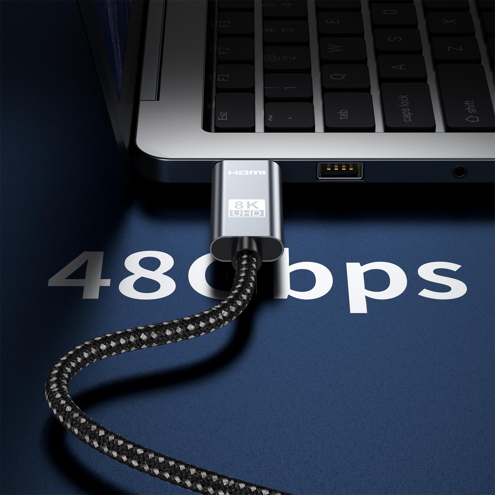 HDMI 8K Cable 8K/60Hz 4K/120Hz - đánh giá và giá Hdmi Arc Cable