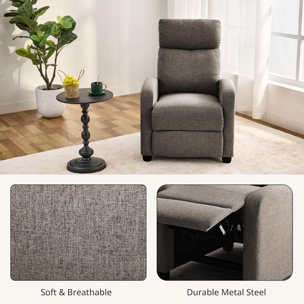 Modern Manual Push Back Reclin - đánh giá và giá Home Cinema Recliner Chairs