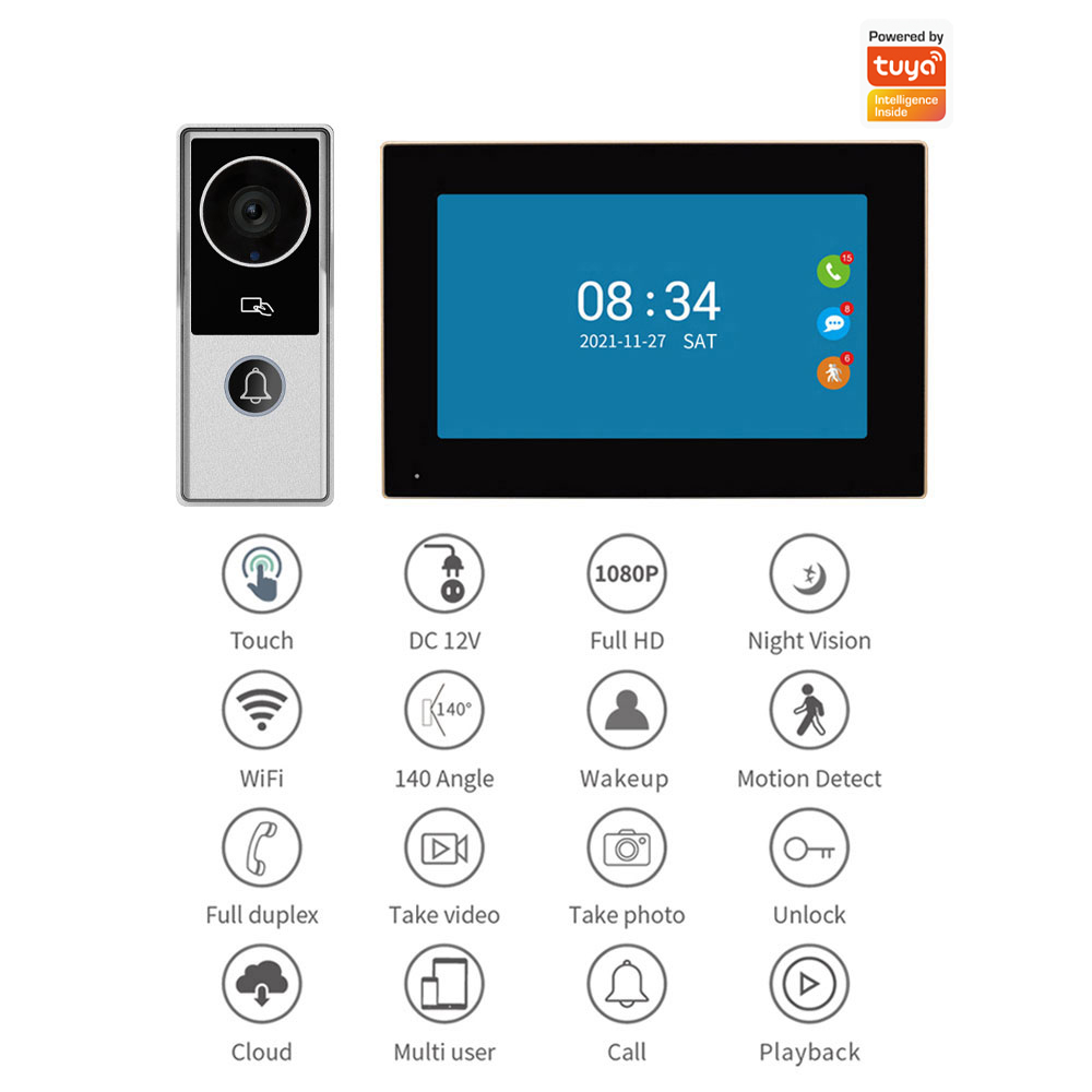 Wifi Video Doorbell System 108 - đánh giá và giá Home Cinema Wall Panels