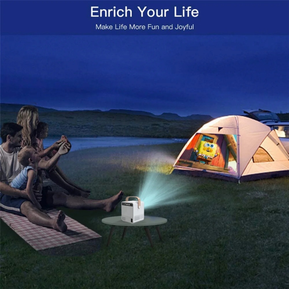 Portable Smart 4K Projector Mi - đánh giá và giá Home Cinema Outdoor